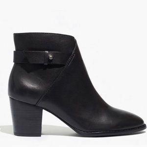 Madewell Black Heeled Boots